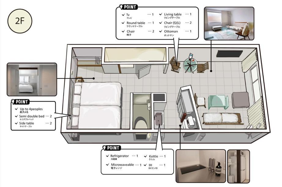 Ruff - Hosai - Appartement Kanazawa Buitenkant foto